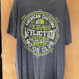 Affliction t-shirt size 3XL like new condition